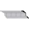 Ekena Millwork 4 1/4"H x 4 1/8"P x 5 1/4"F x 94 1/2"L Eris Dentil Crown Moulding MLD04X04X05ER - alternate 1